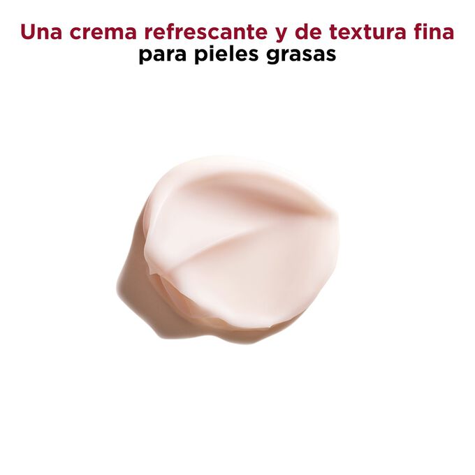 Fina textura en crema de RE-BOOST Crème Hydra-Matifiante - Pieles jóvenes - Antibrillos