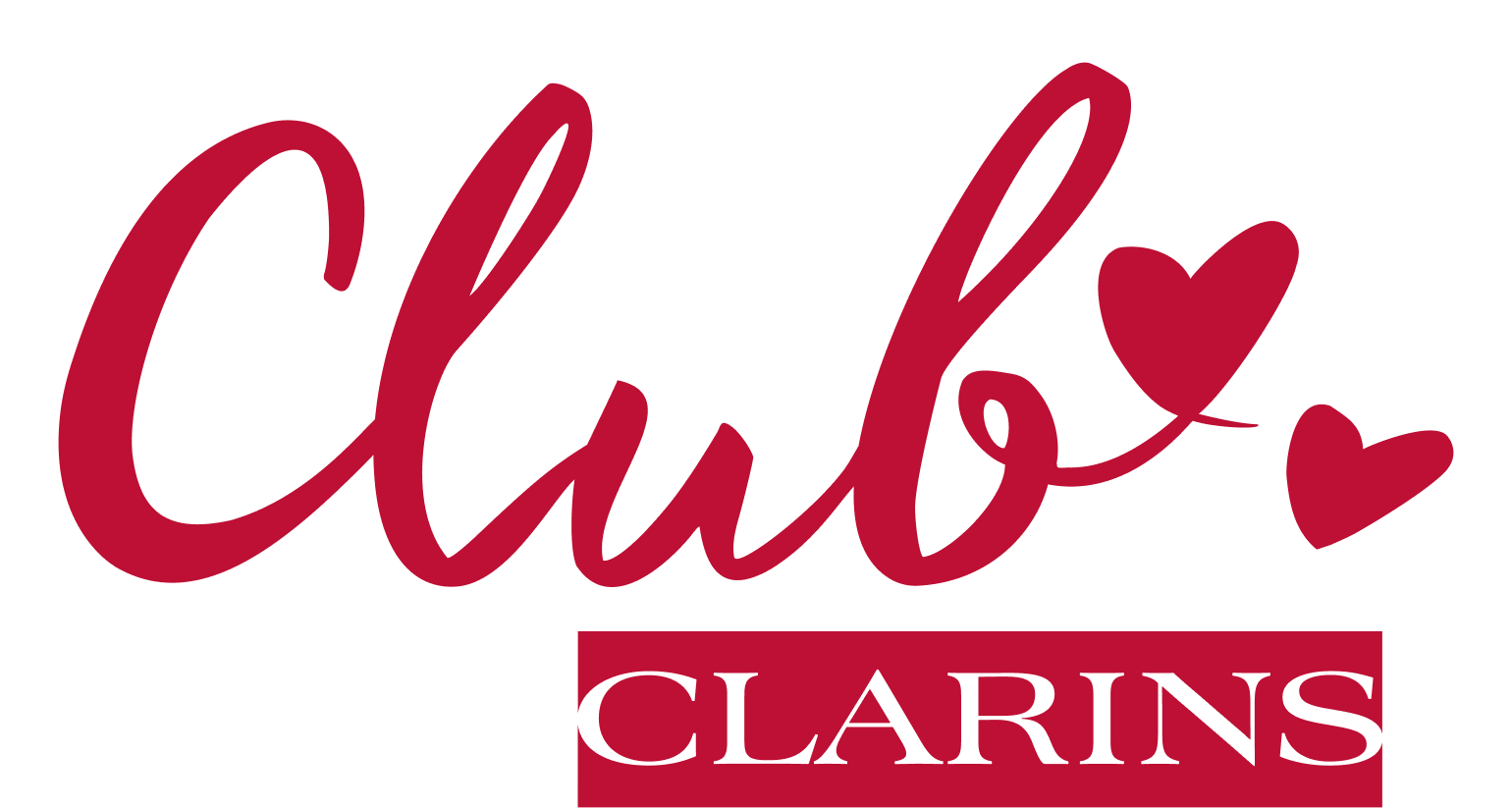 Logotipo rojo del Club Clarins