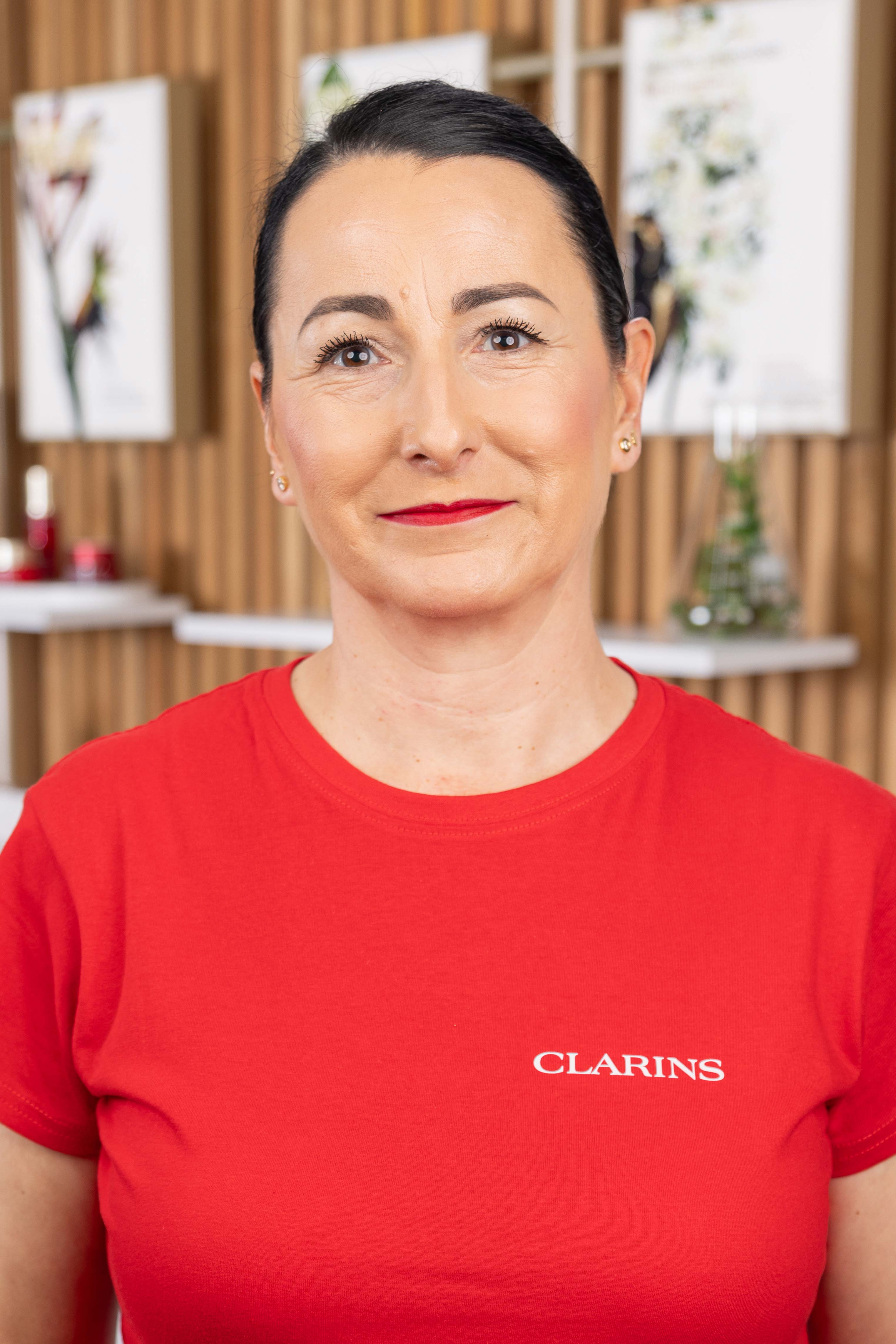 Clarins Beauty coach picture Pilar